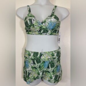 Tahari Green Leaf Bikini Set SKU0808, SKU0809